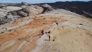 Yellow rock , Hackberry canyon