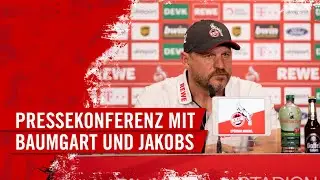 Pressekonferenz mit Steffen Baumgart und J&ouml;rg Jakobs | 1. FC K&ouml;ln | Bundesliga | EFFZEH