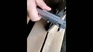 Can the stainless steel tail screw be drilled through 8mm thick steel plate?