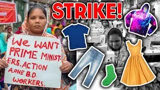 PROTESTS ERUPT! Bangladesh Garment Workers Strike For Better Wages