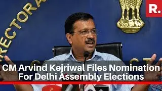 Battleground Delhi: CM Arvind Kejriwal Files Nomination For State Assembly Elections 2020