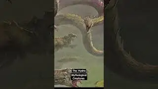 Mythological Creatures : The Hydra (Greek Mythology) 👾 #mythicalcreatures #folklore #hydra