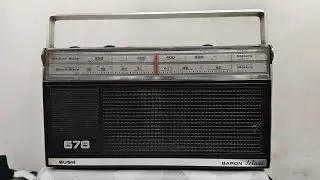 bush baron deluxe 678 vintage transistor radio 📻 for sale 9023321435