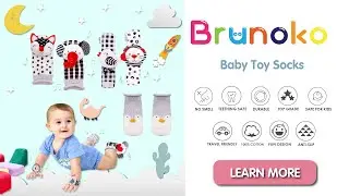 Step into Fun with Brunoko Kids Toy Socks!