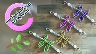 Konektor masker  dari tali kur/satin ep 152  || mask connector || mask strap ||  macrame