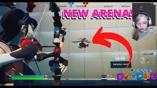 INSANE NEW FORTNITE ARENA! CLIMB WALLS?