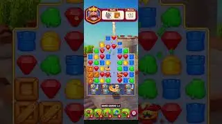 Royal Kingdom Level 122 Game Walkthrough || Royal Dark Kingdom Match Puzzle Game