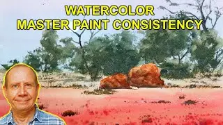 Watercolor Basics 2: Mastering Paint Consistency & Water Control