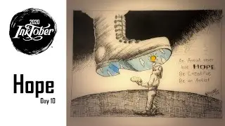 INKTOBER - Day 10 - HOPE