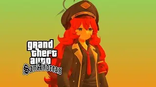 GTA SA - Natsume Iroha from Blue Archive | Skins Mods PC/Android