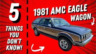 5 Things You Didn&rsquo;t Know About the 1981 AMC Eagle Wagon