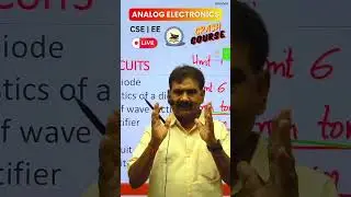 Analog Electronics Crash Course 💥 | R.R Kant Sir | BEU 3rd Semester Electrical & CSE #beupatna