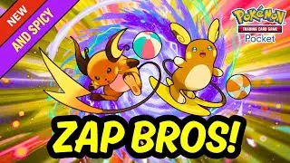 DOUBLE RAICHU! ⚡ 7-0 SPICY DOMINATION! | Pokémon TCG Pocket 🚫 No Commentary 
