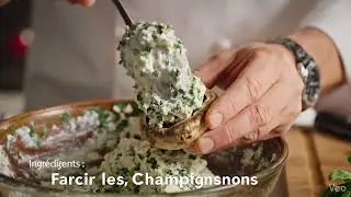 champignons farci au fromage