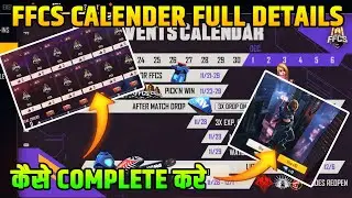 Free Fire FFCS Event Calendar Full Details | How To Complete Cheer For Your Team | FFCS Final Live