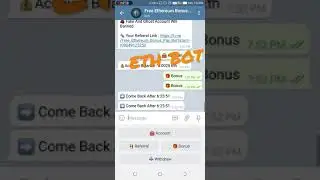 eth bot telegram bot #ethminer  #ethercoinbottelegram claim fast