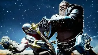 First Fight with Thor | the God of Thunder Tests Kratos 🔨⚡