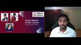 Great Events : Zoom Masters Crash Course