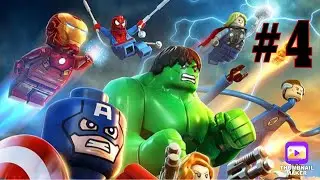 LEGO MARVEL Super Heroes - Part 4 - Entering The Oscorp Building (HD Gameplay Walkthrough)