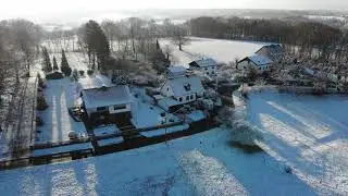 Hennef-K&ouml;schbusch im Schnee, Januar 2021 (3840 x 2160)