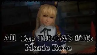 Dead or Alive 5: Last Round - All tag ThROWS #26: Marie Rose HD (Ares Colossus)