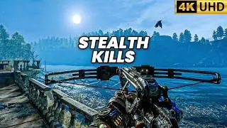 Metro Exodus Stealth Kills Gameplay (Immersive, NO HUD) 4K PS5