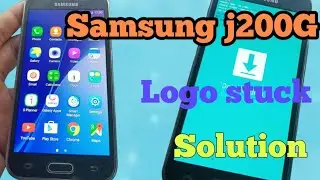 Samsung j200 Logo Stuck Solution Without box Samsung J2 Software problem lo don't turn on fix 👍