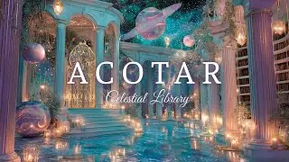 Celestial Library | Magical ACOTAR Ambient Music for Starlit Reading, Relaxation and Sleep
