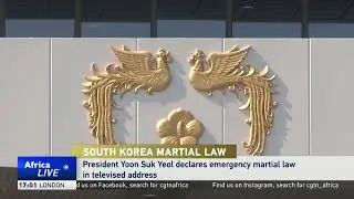 Republic of Korea president declares emergency martial law in televised address