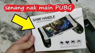 GamePad Holder Mini Joystick on Screen Thumb Controller for Mobile Phone Malaysia Open Box Review