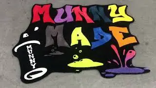 custom logo rug mats csutom carpet logo letter rug