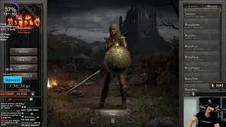 Diablo 2 TERRORZONE ANDY GRAIL SPEEDRUN !torchlight !gear !BonusSubs