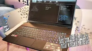 Boot from USB flash drive for install windows in MSI Bravo