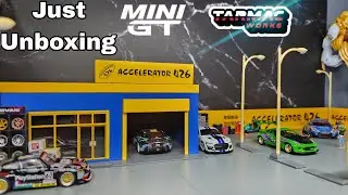 Unboxing 1/64 Diecast Cars x 5 | Mini GT, Mini Station, Tarmac Works x Schuco Collab64