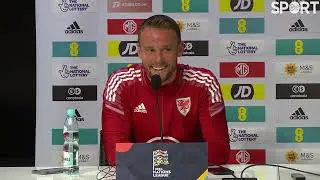 Chris Gunter press conference ahead of Poland vs Wales