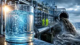 How Do They TRANSFORM SEAWATER into DRINKABLE Water? 💧 The SHOCKING Truth