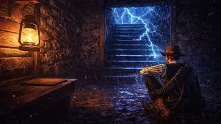 Watching the Sky from a Basement Doorway [No Loop] [4K UHD]