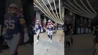 Take a walk with Drake 🔥 #drakemaye #patriots #nfl #shorts