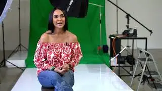 Pearl Thusi, Minnie Dlamini, Thuli Madonsela and Zuraida Jardine working with Marc-Gregory