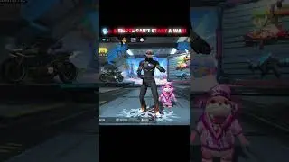 A EMOTE CAN&rsquo;T START A WAR 😈🔥 | Free Fire Attitude Short ‼️