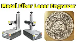 Metal Deep Engraving | JPT 50w fiber laser for brass copper aluminum stainless steel gold silver