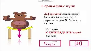 Физика 7 сынып Серпімділік күші