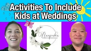 Activities To Include Kids at Weddings