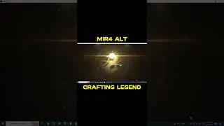 MIR4 ALT CRAFTING LEGENDARY