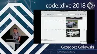Basic Web Applications Security - Grzegorz Goławski - code::dive 2018