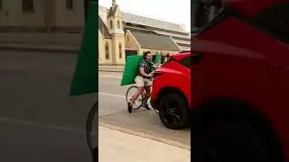 Man crashes bike while on live virtual work call #rip