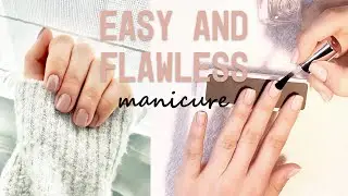 💅🏻EASY FLAWLESS AT-HOME SALON MANICURE TUTORIAL | How I save $$ and do my manicure at home 💓