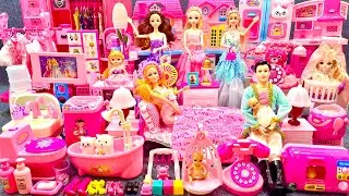21 Minutes Satisfying with Unboxing Pink Princess House Toys Collection ASMR | Review Toys