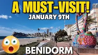 Benidorm - Stunning Poniente Beach & Lovely Weather! 😲🏖️┃A MUST-VISIT!
