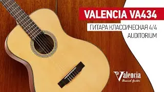 Valencia VA434 Гитара классическая 4/4 Auditorium. Видеообзор